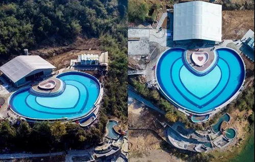 張家界茅巖河景區心形溫泉開泡啦