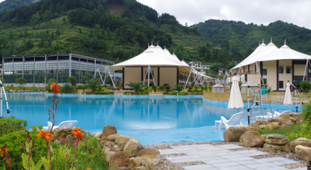 桃源河溫泉季產品發布暨客戶答謝會在朵芳閣.桃源河酒店舉行